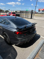 Audi A5 S5 RS5 B9 B9.5 2017-ON with Aftermarket Parts - Rear Wing Spoiler Carbon Fiber / FRP from Future Design