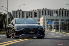 Audi RS5 B9.5 2020 2021 2022 2023 2024?with Aftermarket Parts - AE Style Front Lip Carbon Fiber from ArmorExtend