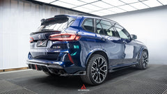BMW X5 G05 M50i X/S Drive 40i (with M-Package) (Fits Both Pre-LCI & LCI) 2019-ON & X5M X5MC F95 (Fits Both Pre-LCI & LCI) ?2020 2021 2022 2023 2024?with Aftermarket Parts - AE Style Rear Spoiler Carbon Fiber from?ArmorExtend