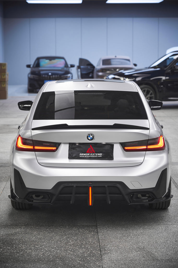 BMW M340i LCI Aftermarket Parts - Armorextend Rear Diffuser & Canards ...