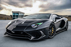 Lamborghini Aventador Base LP700 LP720 S LP740 SV LP750 Ultimate LP780 SVJ LP770 2012 2013 2014 2015 2016 2017 2018 2019 2020 2021 2022 2023 with Aftermarket Parts - 1:1 OEM SVJ V2 Side Skirts Dry Pre-preg&nbsp;Carbon Fiber / FRP from Aero Republic