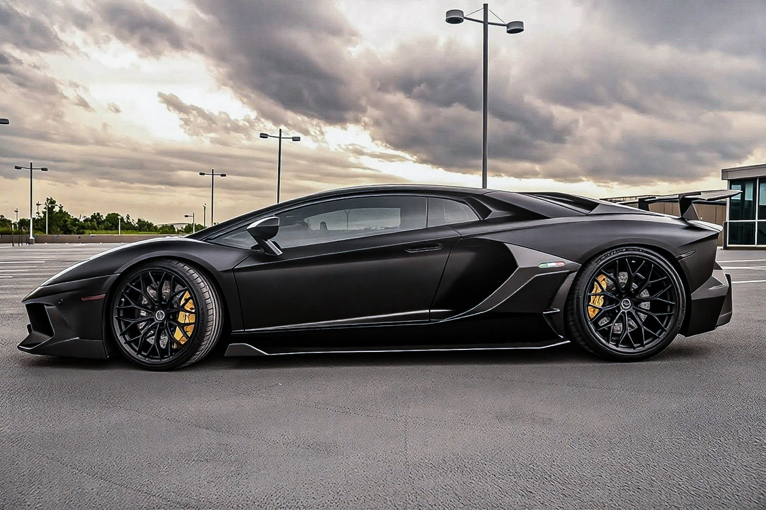 Lamborghini Aventador Base LP700 LP720 S LP740 SV LP750 Ultimate LP780 SVJ LP770 2012 2013 2014 2015 2016 2017 2018 2019 2020 2021 2022 2023 with Aftermarket Parts - 1:1 OEM SVJ V2 Side Skirts Dry Pre-preg&nbsp;Carbon Fiber / FRP from Aero Republic