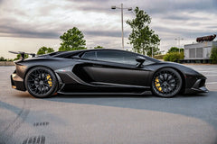 Lamborghini Aventador Base LP700 LP720 S LP740 SV LP750 Ultimate LP780 SVJ LP770 2012 2013 2014 2015 2016 2017 2018 2019 2020 2021 2022 2023 with Aftermarket Parts - 1:1 OEM SVJ V2 Side Skirts Dry Pre-preg&nbsp;Carbon Fiber / FRP from Aero Republic
