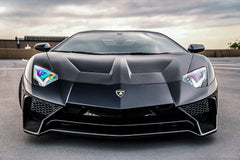 Lamborghini Aventador Base LP700 LP720 S LP740 SV LP750 Ultimate LP780 SVJ LP770 2012 2013 2014 2015 2016 2017 2018 2019 2020 2021 2022 2023 2024 with Aftermarket Parts - 1:1 OEM SV Style Front Bumper Carbon Fiber / FRP from Aero Republic