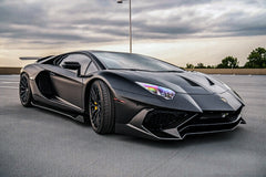 Lamborghini Aventador Base LP700 LP720 S LP740 SV LP750 Ultimate LP780 SVJ LP770 2012 2013 2014 2015 2016 2017 2018 2019 2020 2021 2022 2023 with Aftermarket Parts - 1:1 OEM SVJ V2 Side Skirts Dry Pre-preg&nbsp;Carbon Fiber / FRP from Aero Republic