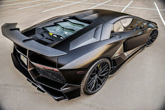 Lamborghini Aventador Base LP700 LP720 S LP740 SV LP750 Ultimate LP780  SVJ LP770 2012 2013 2014 2015 2016 2017 2018 2019 2020 2021 2022 2023 with Aftermarket Parts - 1:1 OEM SVJ Style Rear Intake Air Vent Scoop Dry Pre-preg Carbon Fiber / FRP from Aero Republic