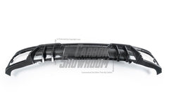X7 xDrive40i(With M-Package Bumper) xDrive50i M50i M60i G07 2019-ON with Aftermarket Parts - Rear Diffuser & Canards Pre-preg Carbon Fiber from TAKD Carbon