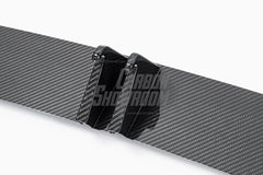 BMW X7 xDrive40i (With M-Package Bumper) M60i ALPINA XB7 LCI G07 2023-ON with Aftermarket Parts - Front Lip Pre-preg Carbon Fiber from TAKD Carbon