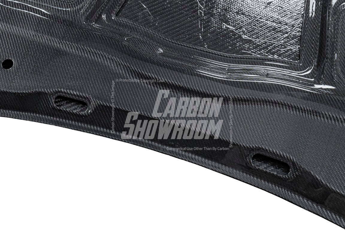 Audi RS5 S5 A5 B9/B9.5 2017 2018 2019 2020 2021 2022 2023 2024 with Aftermarket Parts - Hood Bonnet Pre-preg Carbon Fiber from TAKD Carbon