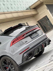 Karbel Carbon V1 Rear Diffuser for Audi Q8 2019-ON Carbon Fiber