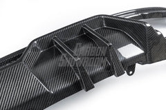 X7 xDrive40i(With M-Package Bumper) xDrive50i M50i M60i G07 2019-ON with Aftermarket Parts - Rear Diffuser & Canards Pre-preg Carbon Fiber from TAKD Carbon