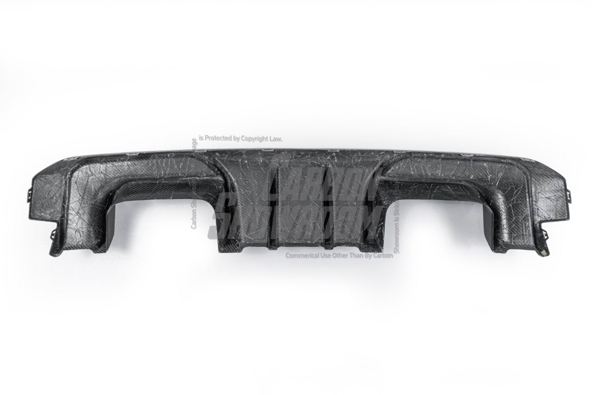 BMW M3/M3C G80/G81 2021 2022 2023 2024 & M4/M4C G82/G83 2021 2022 2023 2024 with Aftermarket Parts - V1 Style Rear Diffuser & Canards Pre-preg Carbon Fiber from TAKD Carbon