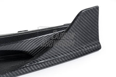 Porsche Panamera 971.2 GTS 2017 2018 2019 2020 2021 2022 2023 with Aftermarket Parts - V1 Front Lip Pre-preg Carbon Fiber from TAKD Carbon