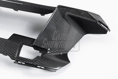 BMW X7 xDrive40i (With M-Package Bumper) M60i ALPINA XB7 LCI G07 2023-ON with Aftermarket Parts - Front Bumper Lower Center Grill Trim Pre-preg Carbon Fiber from TAKD Carbon