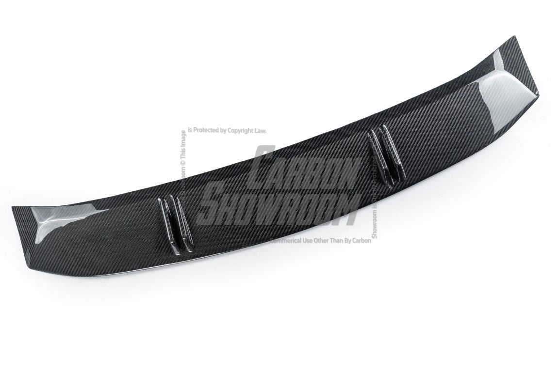 Porsche Panamera 971.2 GTS 2017 2018 2019 2020 2021 2022 2023 with Aftermarket Parts - V1 Front Lip Pre-preg Carbon Fiber from TAKD Carbon