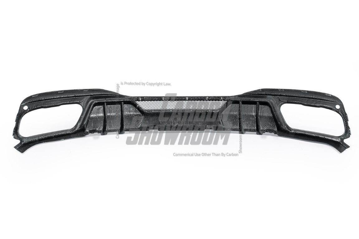 X7 xDrive40i(With M-Package Bumper) xDrive50i M50i M60i G07 2019-ON with Aftermarket Parts - Rear Diffuser & Canards Pre-preg Carbon Fiber from TAKD Carbon