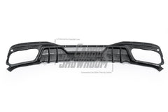 X7 xDrive40i(With M-Package Bumper) xDrive50i M50i M60i G07 2019-ON with Aftermarket Parts - Rear Diffuser & Canards Pre-preg Carbon Fiber from TAKD Carbon
