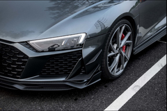 Audi R8 Gen 2 Facelift 2020 2021 2022 2023 with Aftermarket Parts - Front Lip Carbon Fiber / FRP from Ventus Veloce