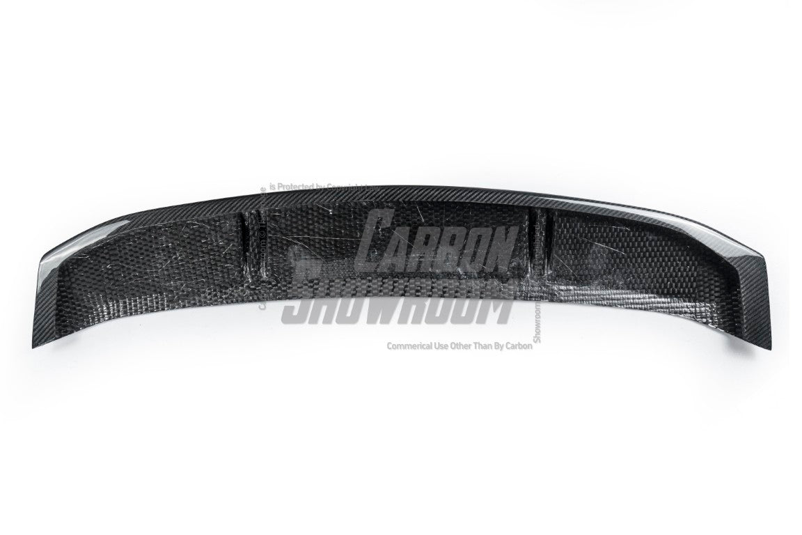 Porsche Panamera 971.2 GTS 2017 2018 2019 2020 2021 2022 2023 with Aftermarket Parts - V1 Front Lip Pre-preg Carbon Fiber from TAKD Carbon