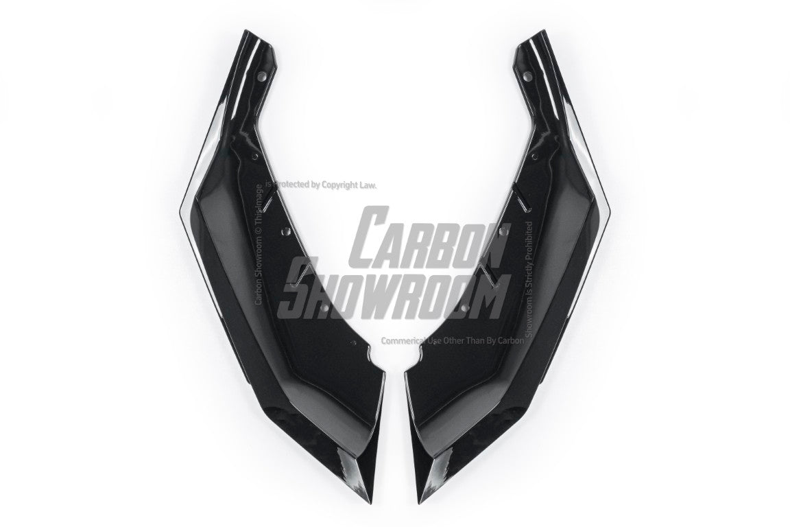 BMW 5 Series M550i 540i (With M-Package Bumper) G30 G31 LCI 2021-ON with Aftermarket Parts - Front Lip PP from VTEN