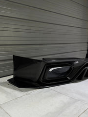Robot Craftsman "GODZILLA" Rear Bumper & Diffuser for Nissan GTR  R35 PP Polypropylene FRP Carbon Fiber