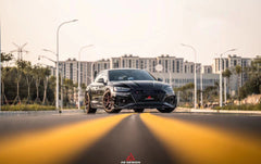 Audi RS5 B9.5 2020 2021 2022 2023 2024?with Aftermarket Parts - AE Style Front Lip Carbon Fiber from ArmorExtend