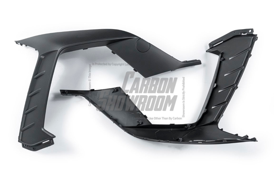 Hyundai Elantra Limited N-Line SE SEL Pre-Facelift CN7 2021 2022 with Aftermarket Parts - N Performance Style Front Bumper PP from EPR USA