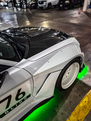 Robot Craftsman "DAWN" & “DUSK” Hood for Ford Mustang Ecoboost GT S550.1 & March1 Bullitt S550.2 Carbon Fiber / FRP