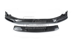 Porsche Panamera 971.2 GTS 2017 2018 2019 2020 2021 2022 2023 with Aftermarket Parts - V1 Front Lip Pre-preg Carbon Fiber from TAKD Carbon