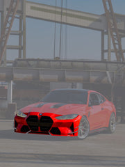 BMW M3 G80 G81 & M4 G82 G83 2021-ON with Aftermarket Parts - Front Bumper Pre-preg Carbon Fiber from VTEN