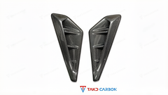 TAKD Carbon Fender Trim Replacement for BMW X5 G05 M50i X/S Drive 40i 2019-ON Carbon Fiber