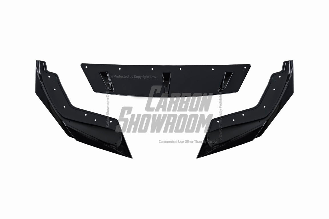 BMW 3 Series 330i (with M-package bumper, does not fit base model) M340i G20 G21 Pre-LCI 2019 2020 2021 2022 with Aftermarket Parts - Front Lip PP from VTEN