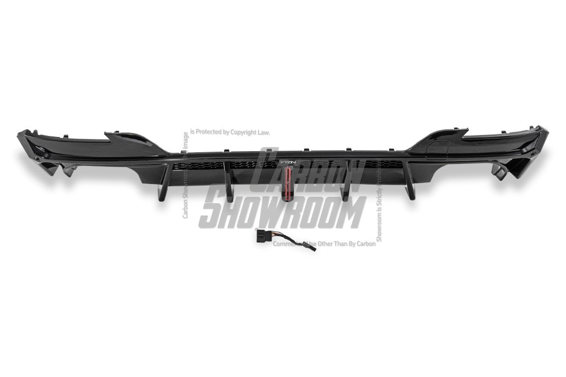 BMW X3 s/x Drive30 G01 LCI & IX3 BEV G08 LCI 2022-ON with Aftermarket Parts - Rear Diffuser & Corner Splitter PP / ABS from VTEN