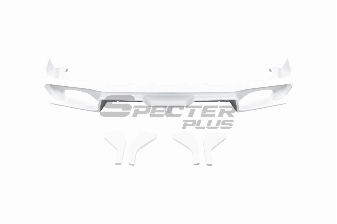 Audi RS3 8V.5 2018 2019 2020 with Aftermarket Parts - Rear Diffuser Carbon Fiber / FRP from SPECTER PLUS