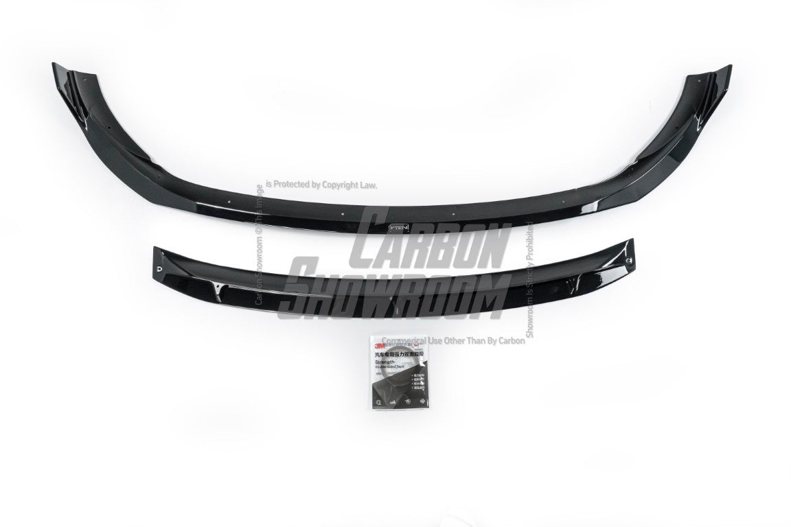 Mercedes Benz C-Class C300 W205 Sedan Facelift 2019 2020 2021 with Aftermarket Parts - Front Lip PP from VTEN