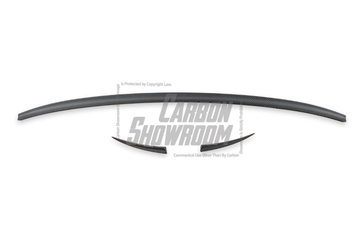 Audi RS7 S7 A7 C8 2019 2020 2021 2022 2023 2024 with Aftermarket Parts - V1 Rear Spoiler Carbon Fiber from BCTXE Tuning