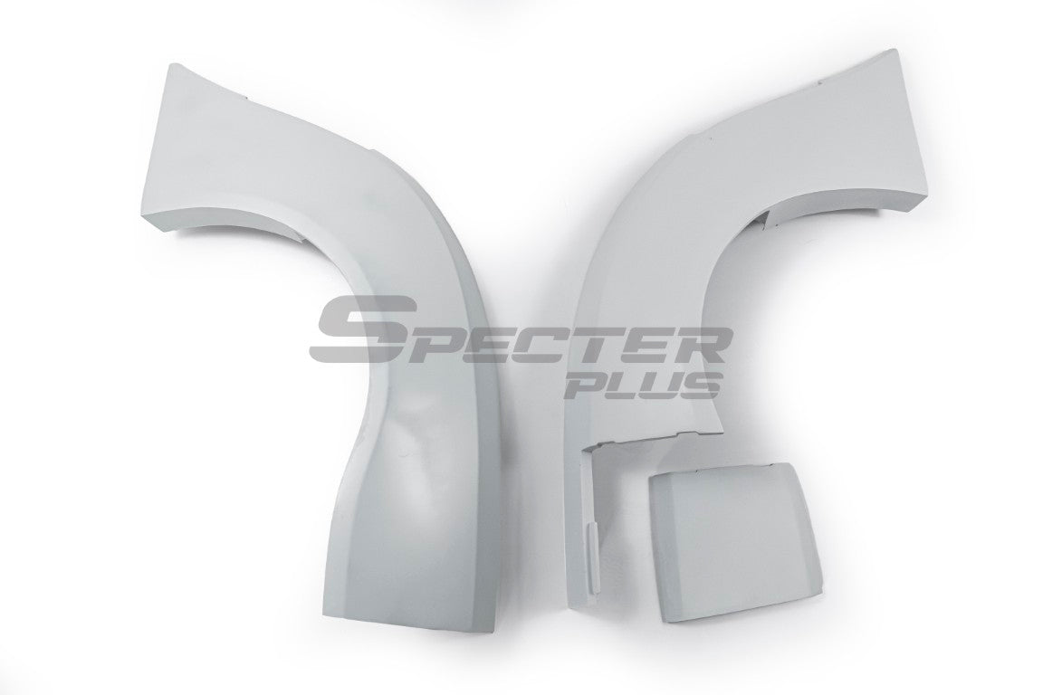 Nissan 350Z Nismo Performance Anniversary Grand Touring Base Fairlady Z Z33 2003 2004 2005 2006 2007 2008 2009 with Aftermarket Parts - Widebody Rear Quarter Panel Flares FRP / Carbon Fiber from SPECTER PLUS