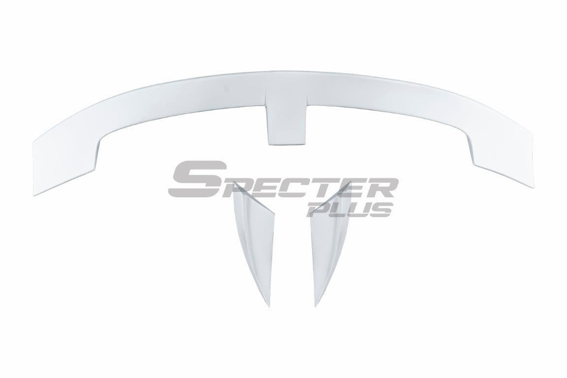 Audi RS3 S3 A3 8V/8V.5 2014 2015 2016 2017 2018 2019 2020 with Aftermarket Parts - Rear Lip Spoiler Carbon Fiber / FRP from SPECTER PLUS