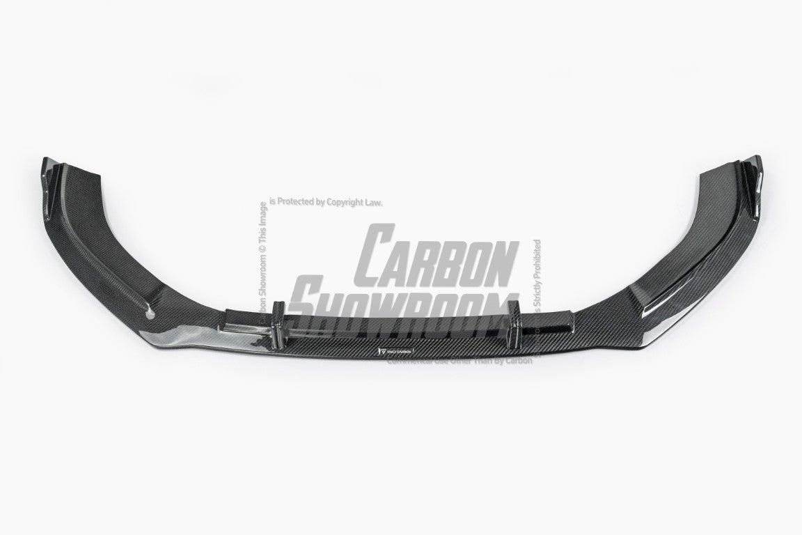 Audi RS3 8V.5 2018 2019 2020 with Aftermarket Parts - Front Lip Pre-preg Carbon Fiber from TAKD Carbon