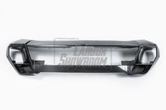 BMW X7 xDrive40i (With M-Package Bumper) M60i ALPINA XB7 LCI G07 2023-ON with Aftermarket Parts - Front Bumper Lower Center Grill Trim Pre-preg Carbon Fiber from TAKD Carbon