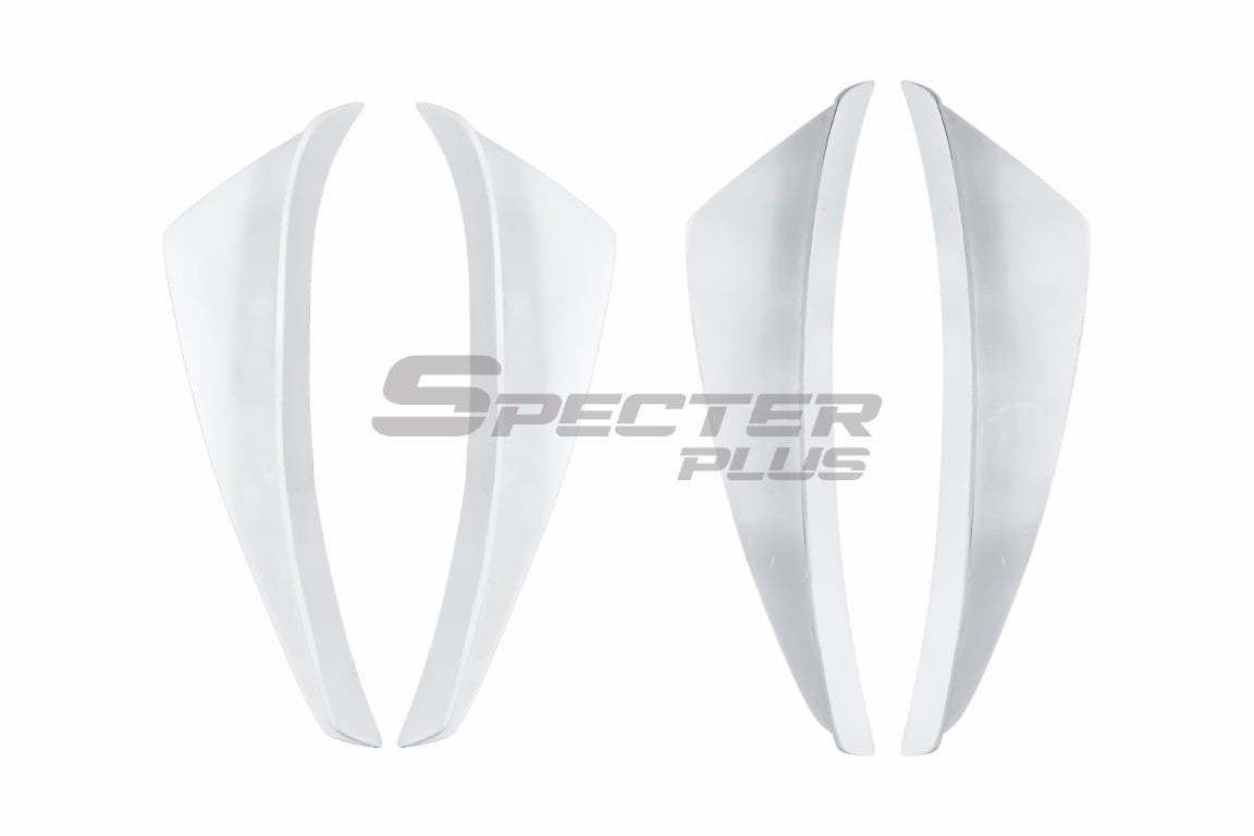 Nissan 350Z Nismo Performance Anniversary Grand Touring Base Fairlady Z Z33 2003 2004 2005 2006 2007 2008 2009 with Aftermarket Parts - Rear Canards Carbon Fiber / FRP from SPECTER PLUS