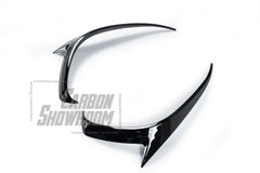 Mercedes Benz C-Class C300 W205 Sedan Facelift 2019 2020 2021 with Aftermarket Parts - Front Canards PP from VTEN