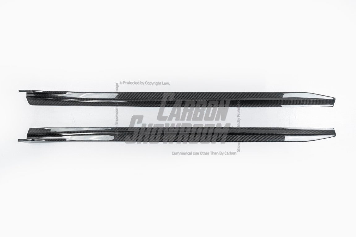 TAKD Carbon Carbon Fiber Side Skirts Ver.1 for BMW 3 Series G20 330i M340i 2019-ON - Performance SpeedShop