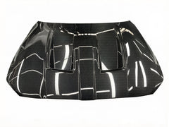 BMW M3 / M3C G80 G81 & M4 / M4C G82 G83 2021 2022 2023 2024 with Aftermarket Parts - Hood Bonnet Double-sided Pre-preg Carbon Fiber from TAKD Carbon