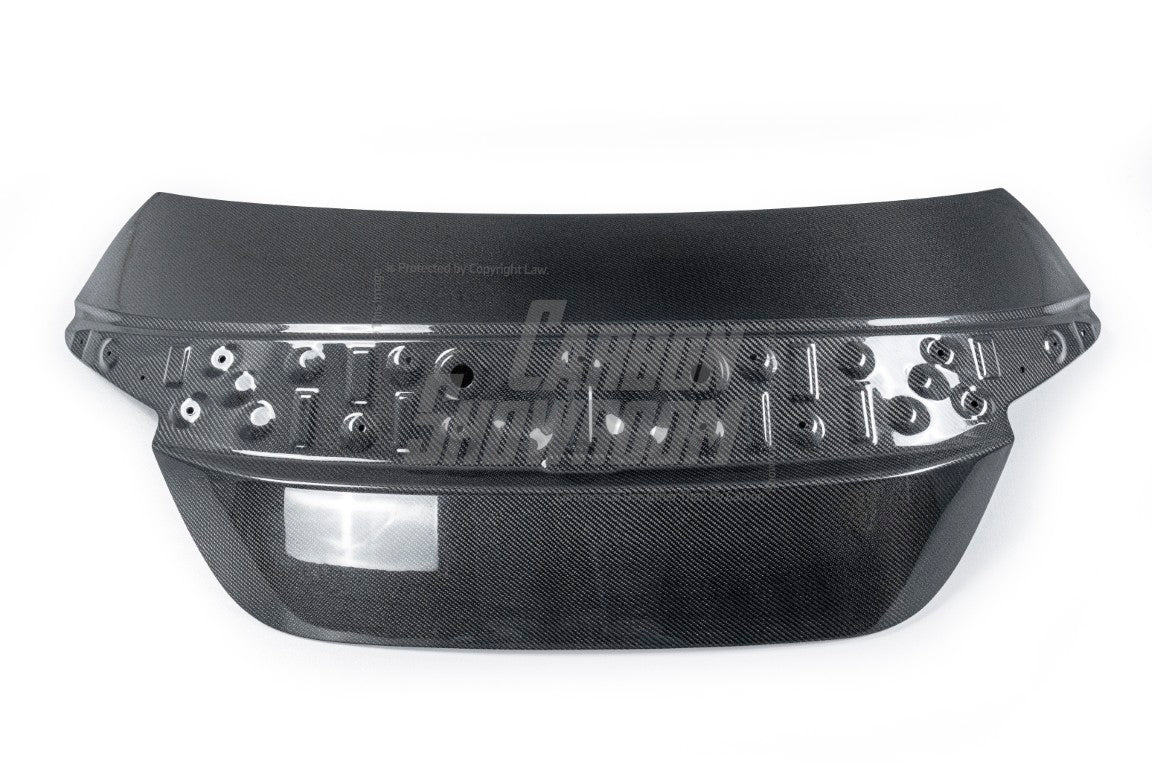 Subaru BRZ ZD8 2022 2023 2024 & Toyota GR86 ZN8 2022 2023 2024 with Aftermarket Parts - OEM Style Rear Trunk Carbon Fiber / FRP from EPR USA
