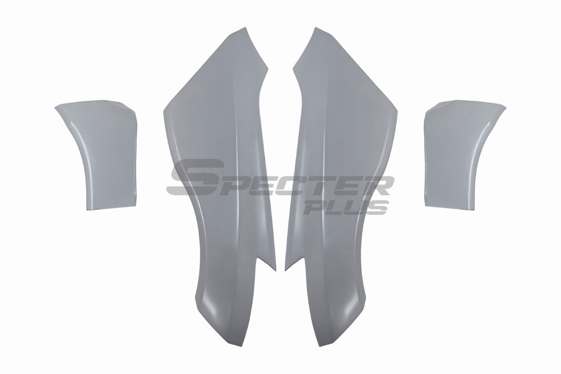 Nissan 350Z Nismo Performance Anniversary Grand Touring Base Fairlady Z Z33 2003 2004 2005 2006 2007 2008 2009 with Aftermarket Parts - Widebody Front Fenders Carbon Fiber / FRP from SPECTER PLUS