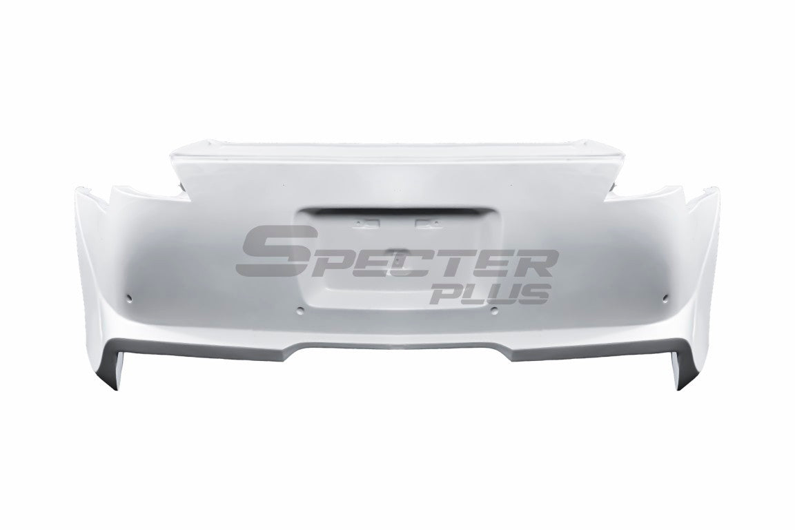 Nissan 350Z Nismo Performance Anniversary Grand Touring Base Fairlady Z Z33 2003 2004 2005 2006 2007 2008 2009 with Aftermarket Parts - Rear Bumper & Rear Diffuser Carbon Fiber / FRP from SPECTER PLUS