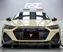 Audi RS6 & RS7 C8 2020-ON with Aftermarket Parts - Front Lip Carbon Fiber from Ventus Veloce