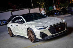 Audi RS6 & RS7 C8 2020-ON with Aftermarket Parts - Side Skirts Carbon Fiber from Ventus Veloce
