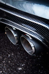 Karbel Carbon Dry Carbon Fiber Rear Diffuser Ver.1 for Audi S7 & A7 S Line & A7 2019-ON C8